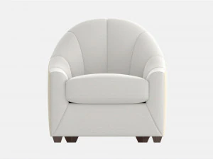 Occasional Chair Baker Amoura 3D Model