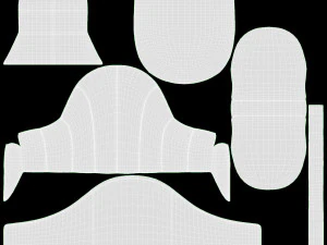 Occasional Chair Baker Amoura 3D Model