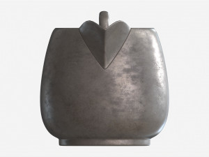 Old Metal Creamer Modelo 3D