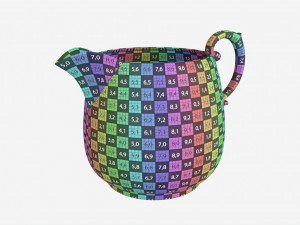 Old Metal Creamer Modelo 3D