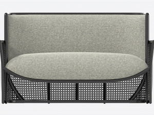 Settee Baker Taru 3D 模型