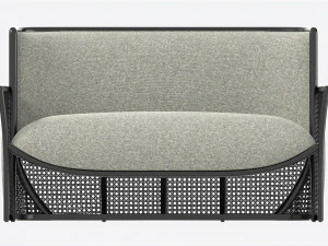 Settee Baker Taru 3D Model