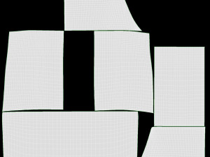 Settee Baker Taru 3D 模型