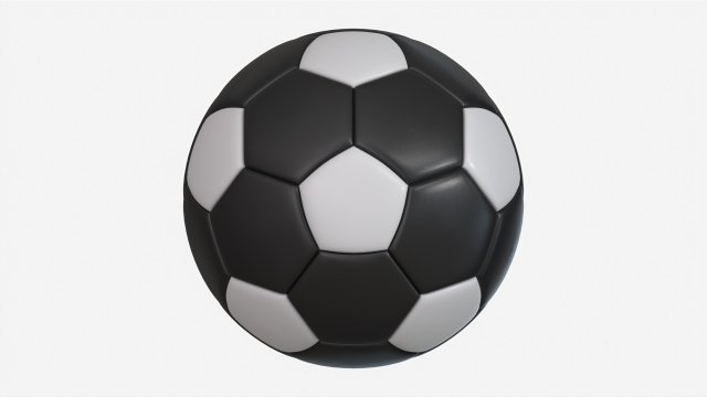 Soccer Ball 02 Inverted 3D Модель .c4d .max .obj .3ds .fbx .stl .blend 