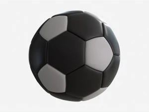 Soccer Ball 02 Inverted 3D Model