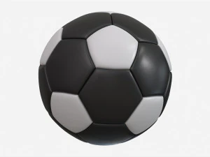 Soccer Ball 02 Inverted 3D Model