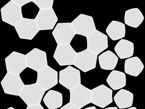 Soccer Ball 02 Inverted 3D Model
