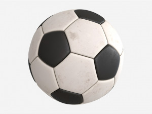 Soccer Ball 03 Dirty 3D Модель