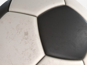 Soccer Ball 03 Dirty 3D Модель