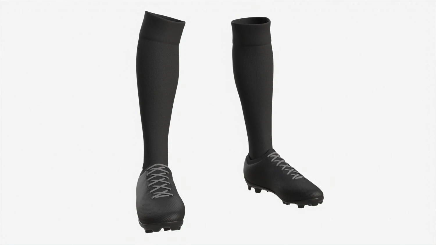 Soccer Boots and Socks 3D Model .c4d .max .obj .3ds .fbx .stl .blend