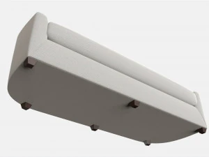Sofa Baker Amoura 3D Model