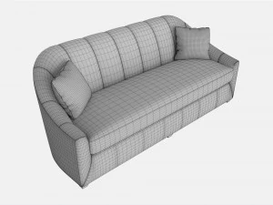 Sofa Baker Amoura 3D Model