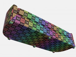 Sofa Baker Amoura 3D Модель