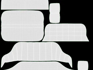 Sofa Baker Amoura 3D Model