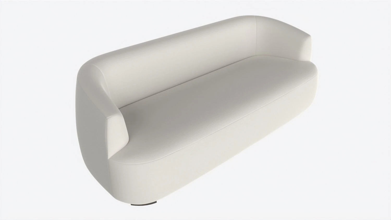Sofa Baker Cabochon 3D Model .c4d .max .obj .3ds .fbx .stl .blend 