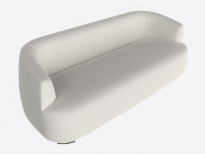 Sofa Baker Cabochon Model 3D