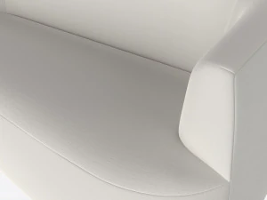 Sofa Baker Cabochon 3D Model