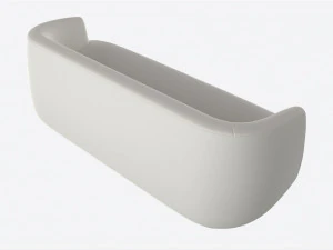 Sofa Baker Cabochon 3D Model