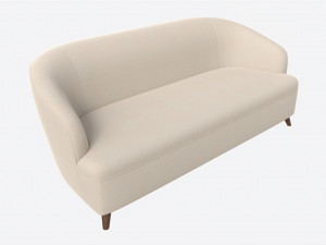 Sofa Baker Coupe Modelo 3D
