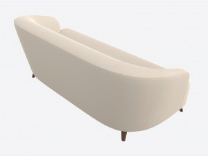 Sofa Baker Coupe Modelo 3D