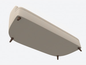 Sofa Baker Coupe Modelo 3D
