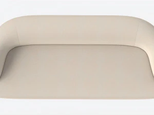 Divano Baker Coup&eacute; Modello 3D