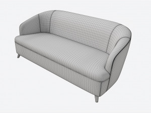 Sofa Baker Coupe Modelo 3D