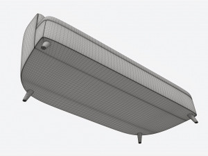 Sofa Baker Coupe Modelo 3D