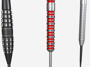 Steeltip Dart Set Modelo 3D