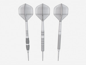 Steeltip Dart Set Modelo 3D