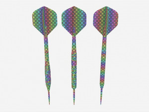 Steeltip Dart Set Modelo 3D