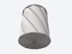 Table Baker Comal Accent 3D-Modell