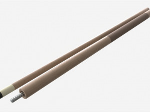 Traditional Pool Cue 3D 모델