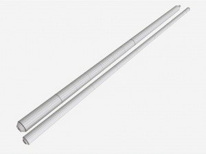 Traditional Pool Cue 3D 모델
