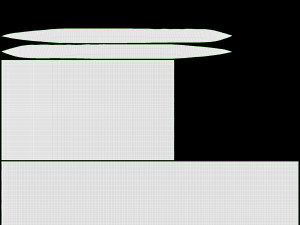 American dollars rolled and tied Modello 3D