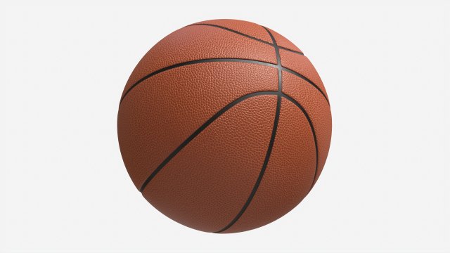 Basketball Classic Standard Ball 3D Модель .c4d .max .obj .3ds .fbx .stl .blend 