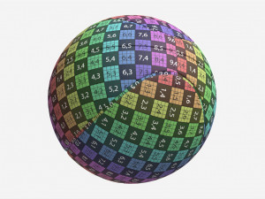 Basketball Classic Standard Ball 3D Модель