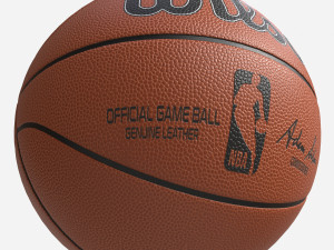 Basketball Official Game Ball Wilson 3D Модель