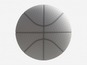 Basketball Official Game Ball Wilson 3D Модель