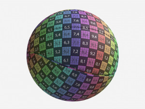 Basketball Official Game Ball Wilson 3D Модель