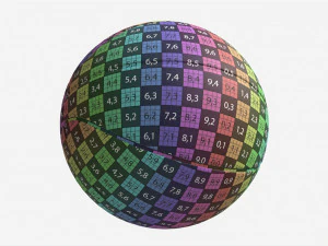 Basketball Official Game Ball Wilson 3D Model