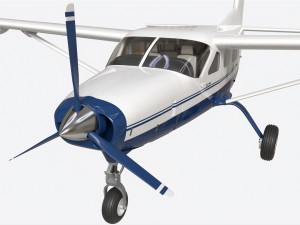 Cessna Caravan Modelo 3D