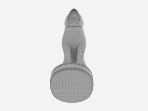 Egyptian Cat Statuette 3D 模型