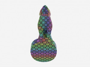Egyptian Cat Statuette 3D 模型