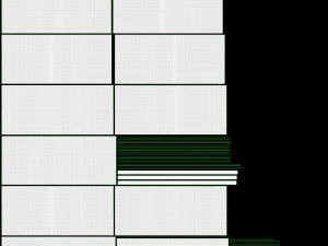 Euro banknote stack tied with rubber 3D Model