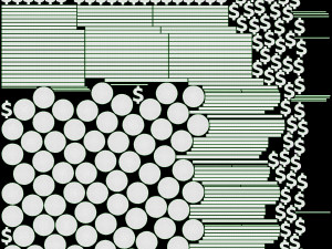 Gold coins falling 01 Modèle 3D
