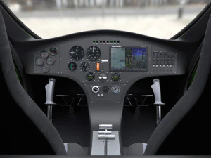 Gyroplane Autogiro Cavalon Green 3D Model