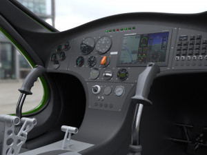Gyroplane Autogiro Cavalon Green Modelo 3D