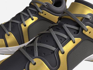 Low Basketball Shoes 3D 모델