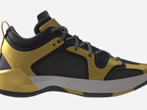 Low Basketball Shoes 3D 모델